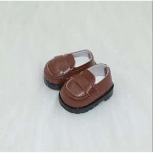 Labubu brown loafers